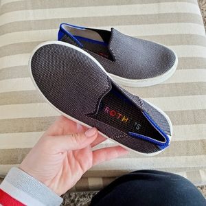 Rothys Steel Grey Kids Sneakers